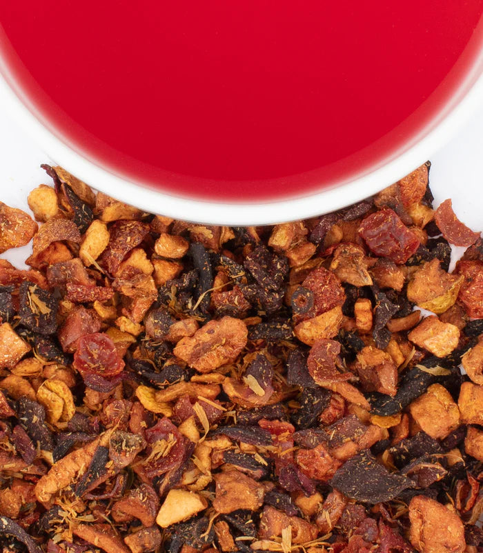 Harney and Sons Blood Orange Loose Tea - Loose Leaves - 1lb (450g) Resealable Foil Bag - Vooco SG, Singapore