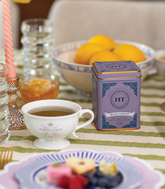 Harney and Sons HT Blackcurrant - HT Tin - 20 Silken Sachet - Vooco SG, Singapore