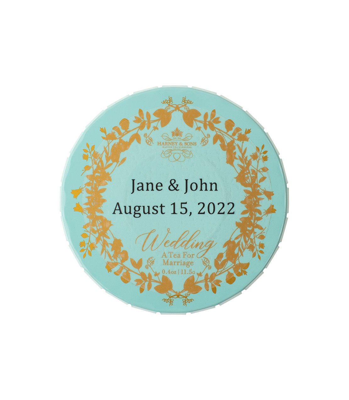 Harney and Sons Tagalong Wedding - Tin - 5 Silken Sachet - Vooco SG, Singapore