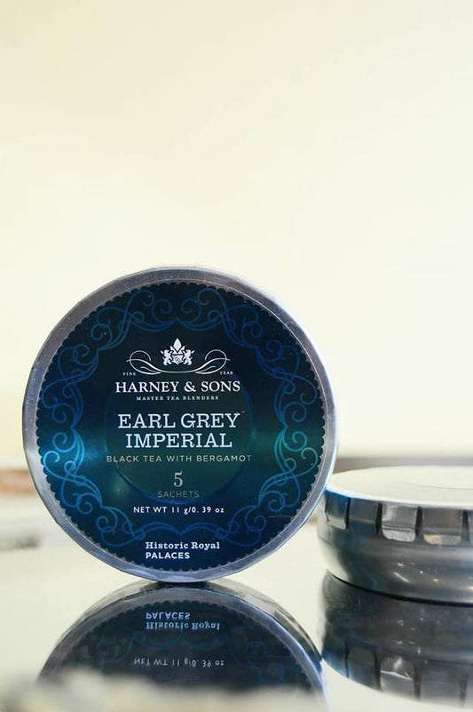 Harney and Sons Tagalong Earl Grey Imperial blend - Tin - 5 Silken Sachet - Vooco SG, Singapore