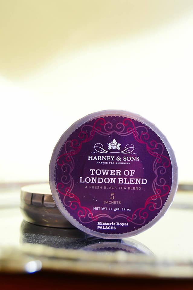 Harney and Sons Tagalong Tower of London blend - Tin - 5 Silken Sachet - Vooco SG, Singapore