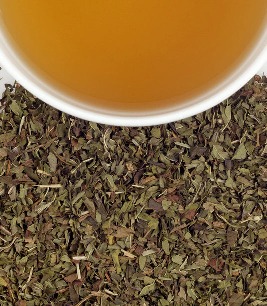 Harney and Sons Peppermint Herbal Loose Tea  - Loose Leaves - 1lb (450g) Resealable Foil Bag - Vooco SG, Singapore