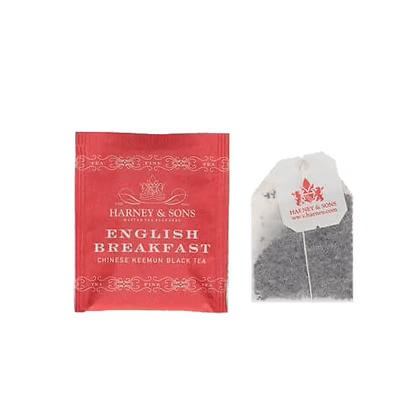Harney and Sons English Breakfast - Foodservice Paper Teabag - 50 Teabags in Box - Vooco SG, Singapore
