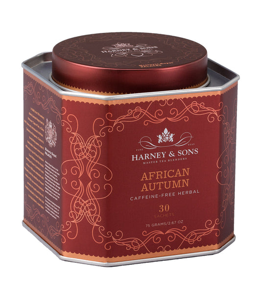 Harney and Sons HRP African Autumn - Tin - 30 Silken Sachet - Vooco SG, Singapore