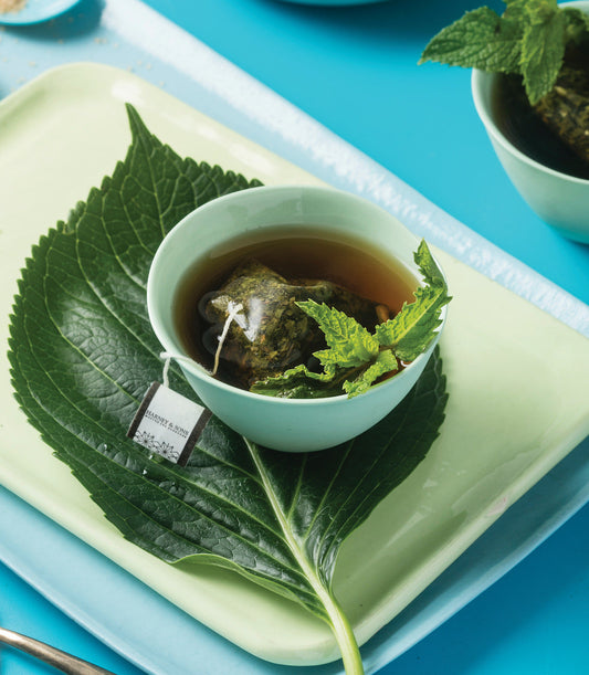 Harney and Sons HRP Peppermint Herbal - Tin - 30 Silken Sachet - Vooco SG, Singapore