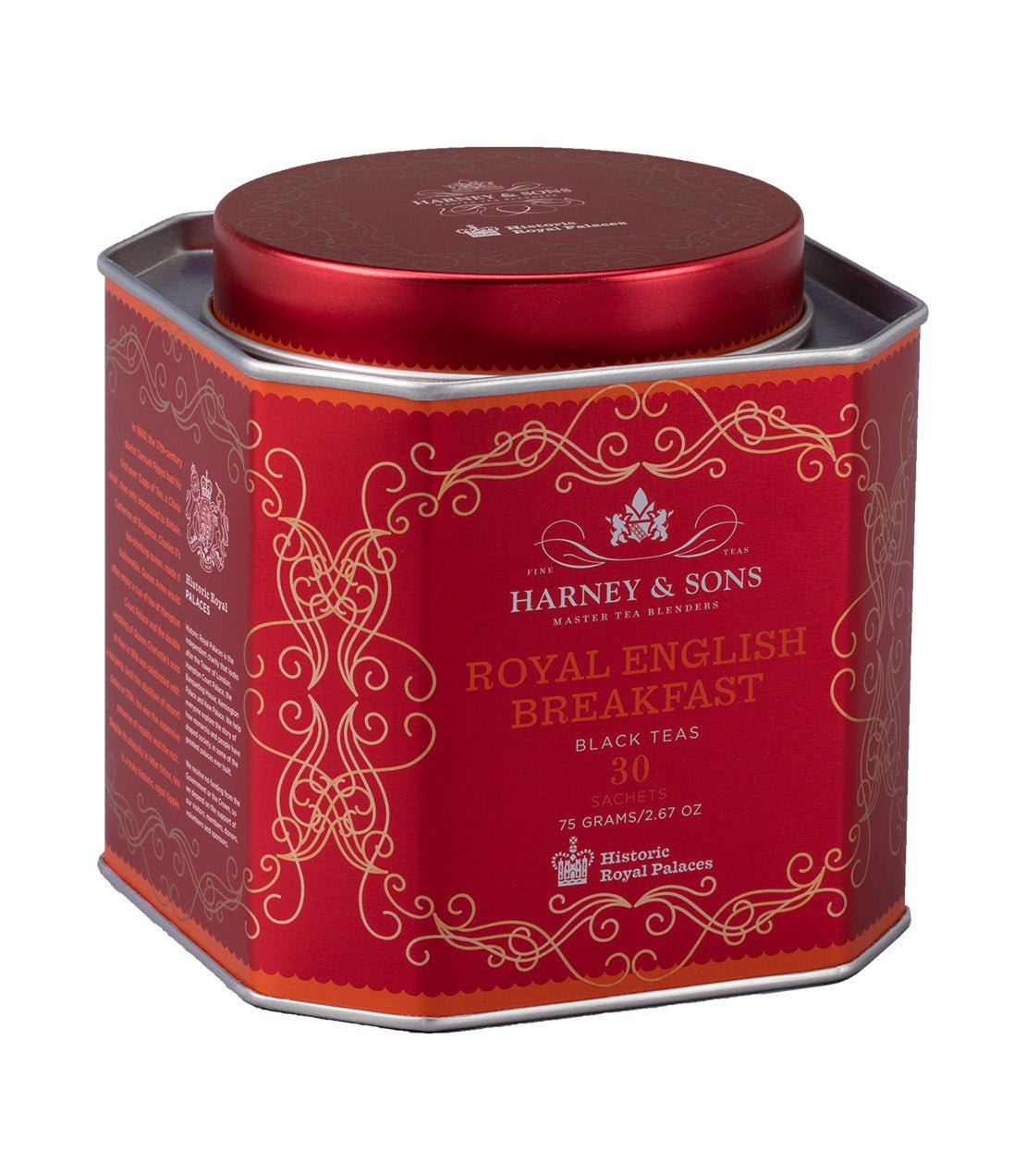 Harney and Sons HRP Royal English Breakfast - Tin - 30 Silken Sachet - Vooco SG, Singapore