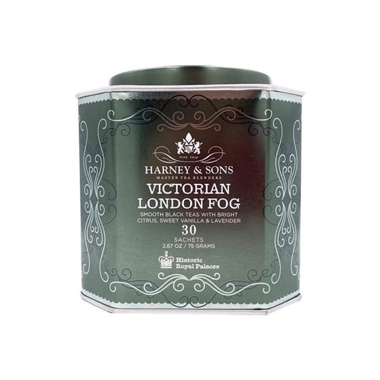 Harney and Sons HRP Victorian London Fog - Tin - 30 Silken Sachet - Vooco SG, Singapore