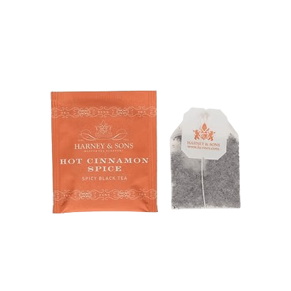 Harney and Sons Hot Cinnamon Spice - Foodservice Paper Teabag - 50 Teabags in Box - Vooco SG, Singapore