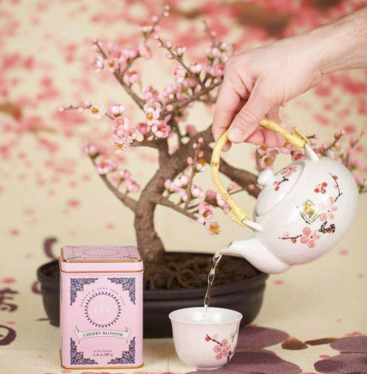 Harney and Sons HT Cherry Blossom - HT Tin - 20 Silken Sachet - Vooco SG, Singapore