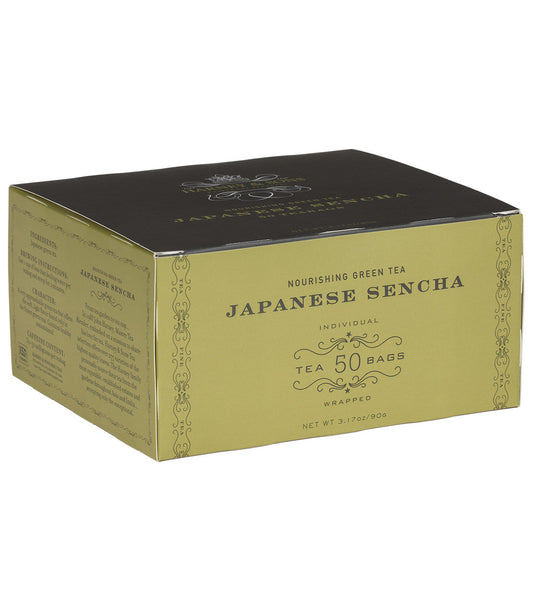 Harney and Sons Japanese Sencha - Foodservice Paper Teabag - 50 Teabags in Box - Vooco SG, Singapore