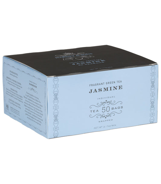 Harney and Sons Jasmine - Foodservice Paper Teabag - 50 Teabags in Box - Vooco SG, Singapore