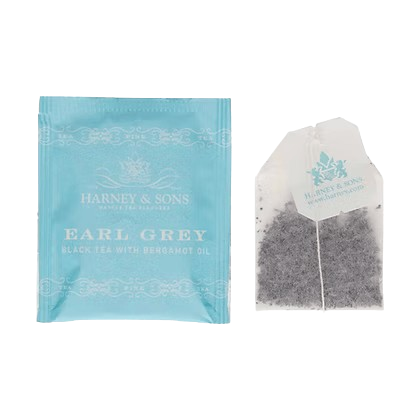 Harney and Sons Organic Earl Grey Supreme - Foodservice Paper Teabag - 50 Teabags in Box - Vooco SG, Singapore