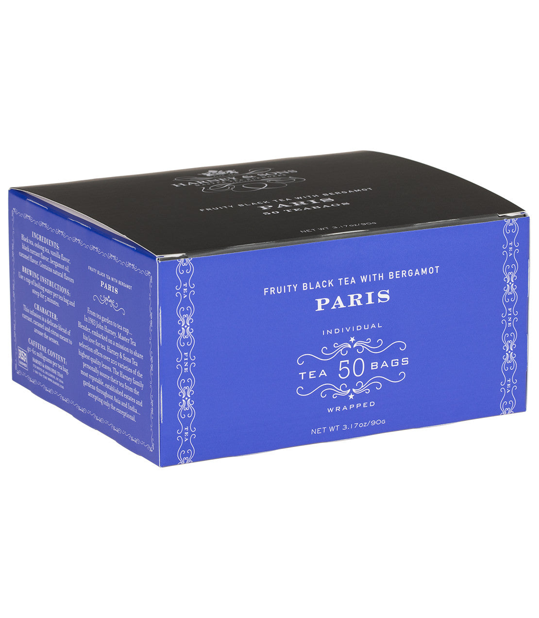 Harney and Sons Paris - Foodservice Paper Teabag - 50 Teabags in Box - Vooco SG, Singapore