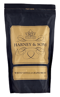 Harney and Sons White Vanilla Grapefruit Loose Tea  - Loose Leaves - 1lb (450g) Resealable Foil Bag - Vooco SG, Singapore